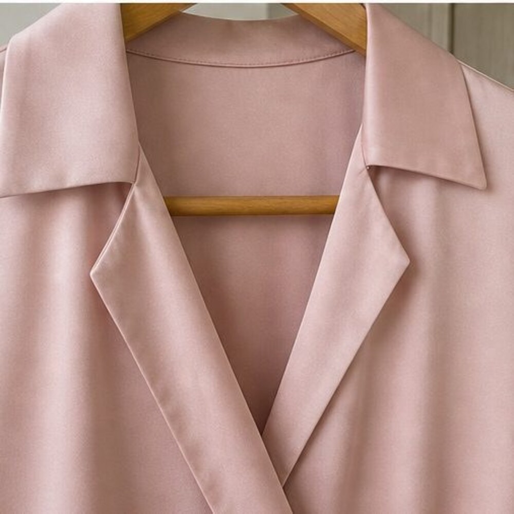 Blush Ruffle Blouse - Picture 4 of 6